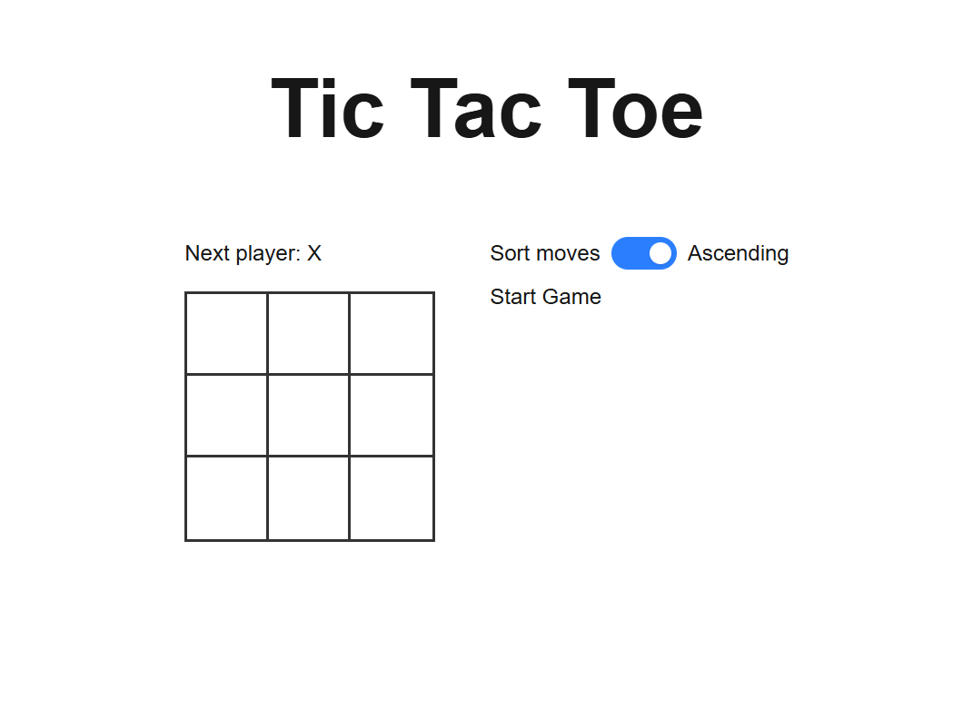 Tic Tac Toe